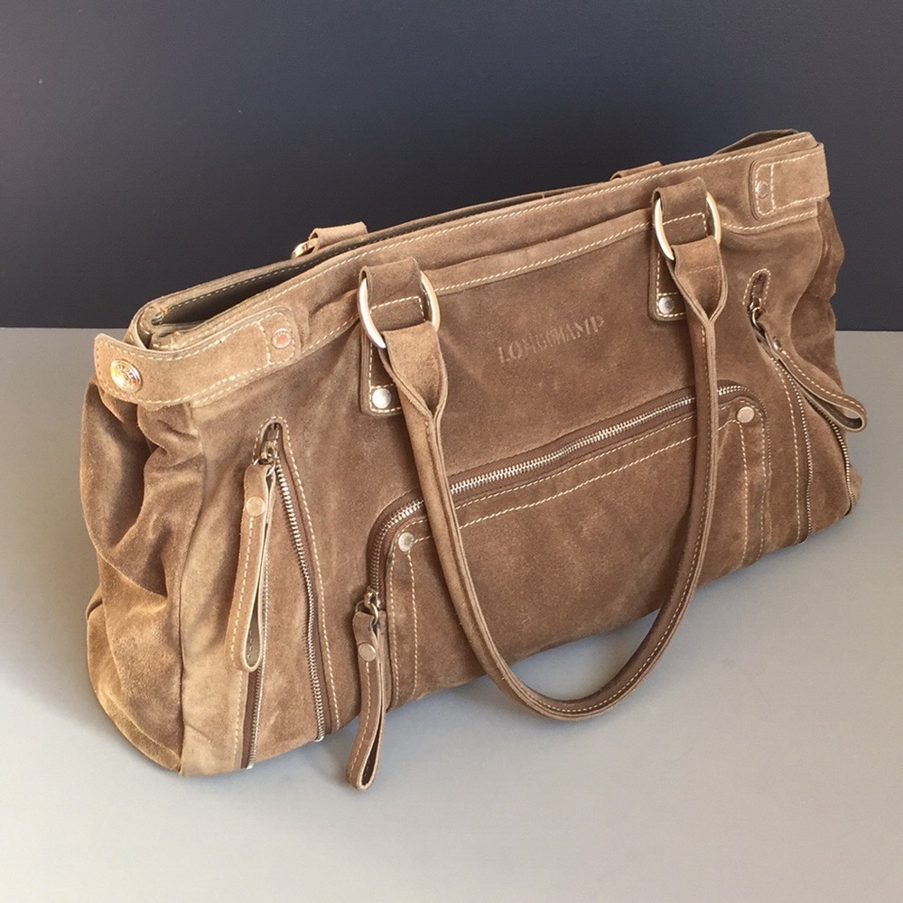 LONGCHAMP / Khaki Green, Club Légende Shoulder Bag